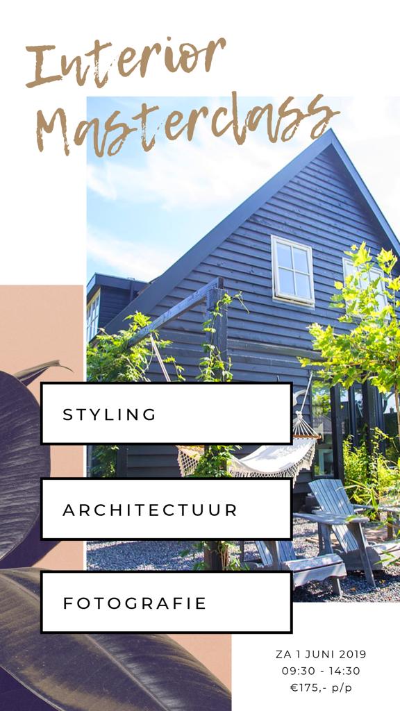 3 Interieur Masterclasses: THE OUTDOOR EDITION